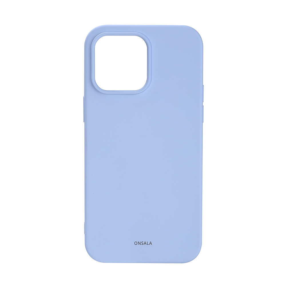 BildeONSALA Backcover Silicone iPhone 14 Pro Max 6,7" Light Blue