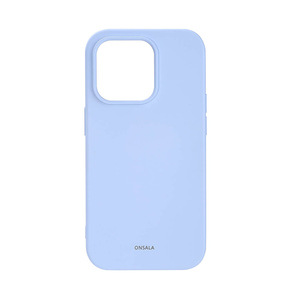 BildeONSALA Backcover Silicone iPhone 14 Pro 6,1" Light Blue