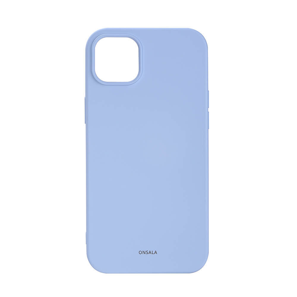BildeONSALA Backcover Silicone iPhone 14 Plus 6,7" Light Blue
