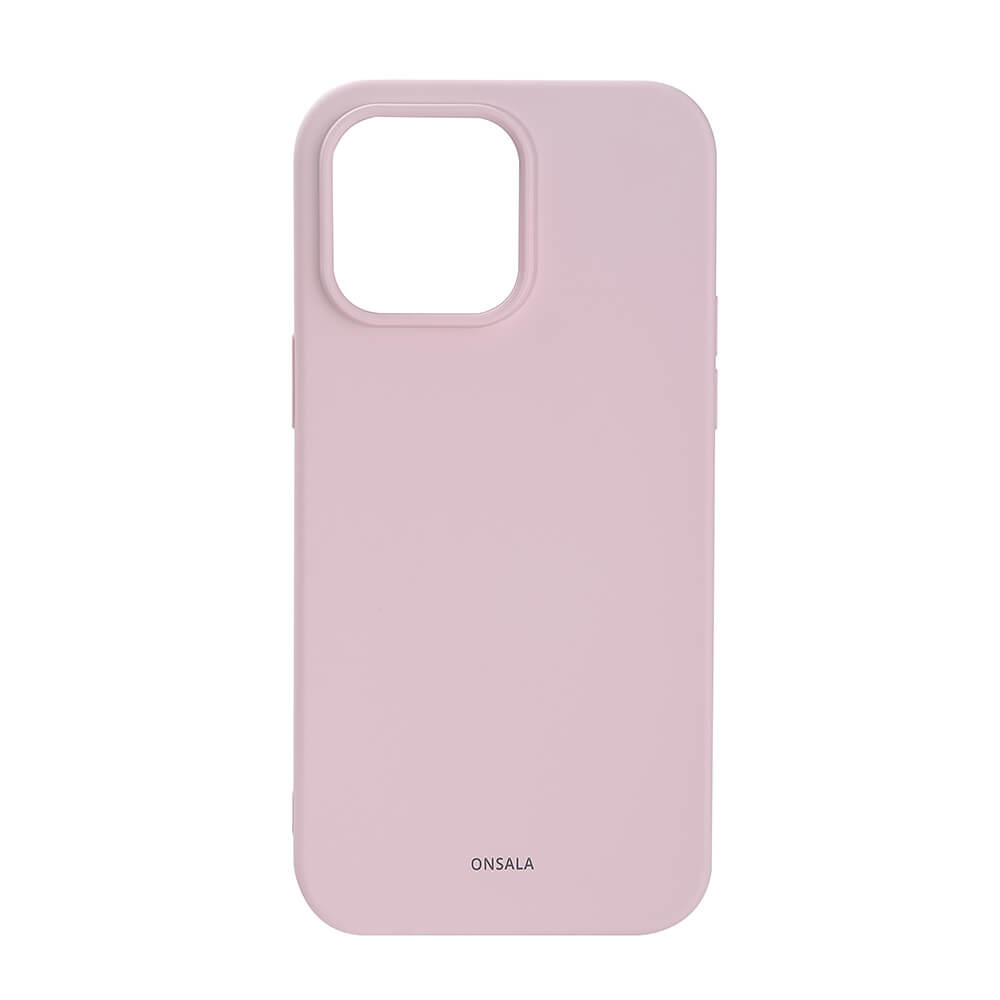 BildeONSALA Backcover Silicone iPhone 14 Pro Max 6,7" Chalk Pink