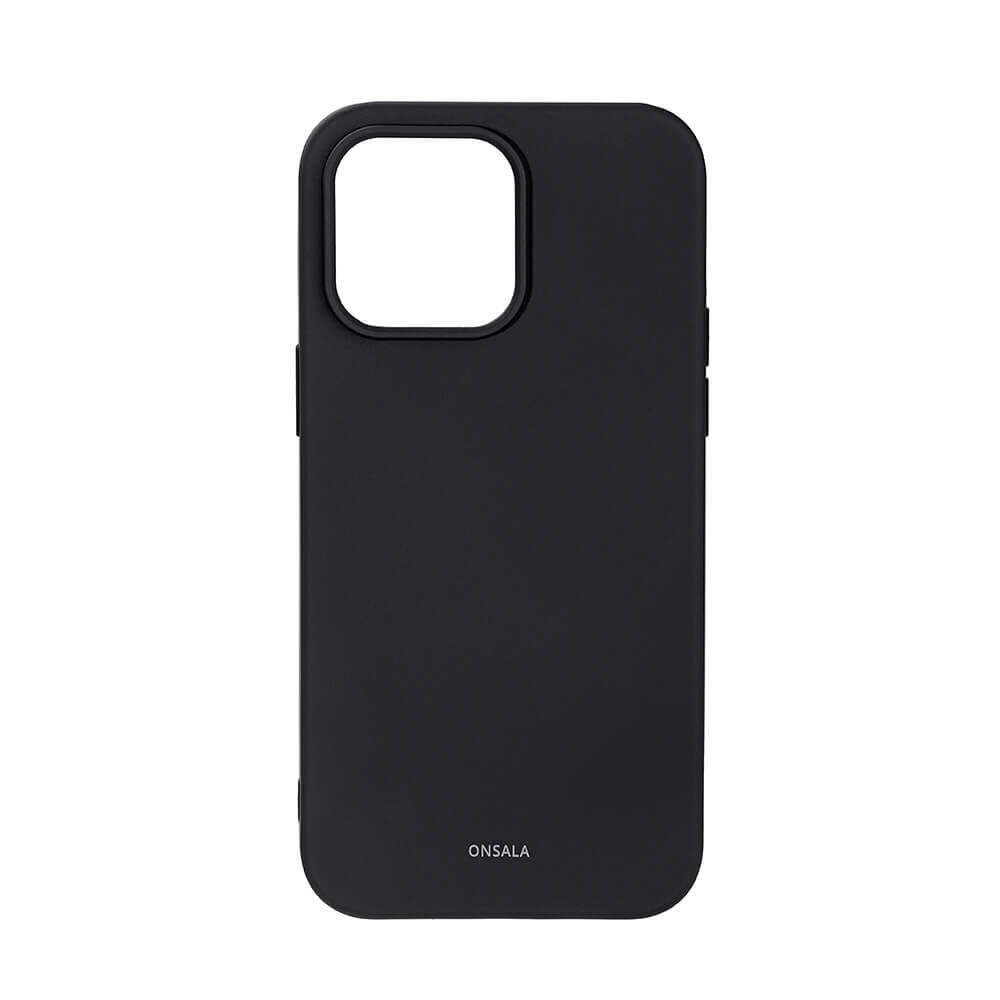BildeONSALA Backcover Silicone iPhone 14 Pro Max 6,7" Black