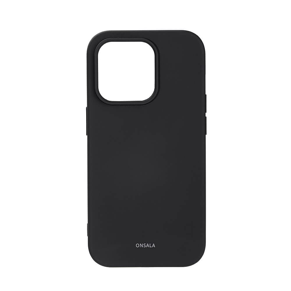 BildeONSALA Backcover Silicone iPhone 14 Pro 6,1" Black
