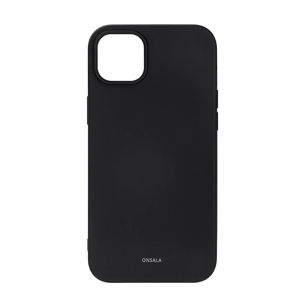 BildeONSALA Backcover Silicone iPhone 14 Plus 6,7" Black