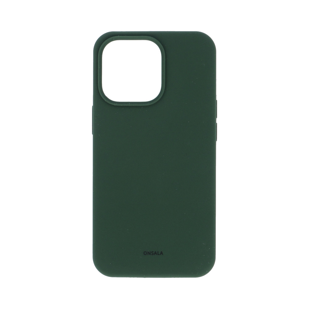 BildeONSALA Mobilecover Silicone iPhone 13 Pro Olive Green