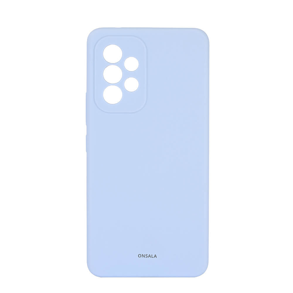 BildeONSALA Mobildeksel Silikon Light Blue Samsung A53 5G