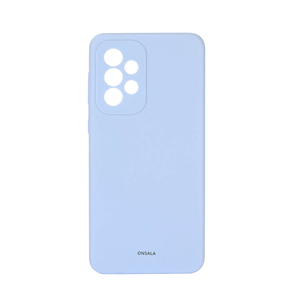 BildeONSALA Mobildeksel Silikon Light Blue Samsung A03