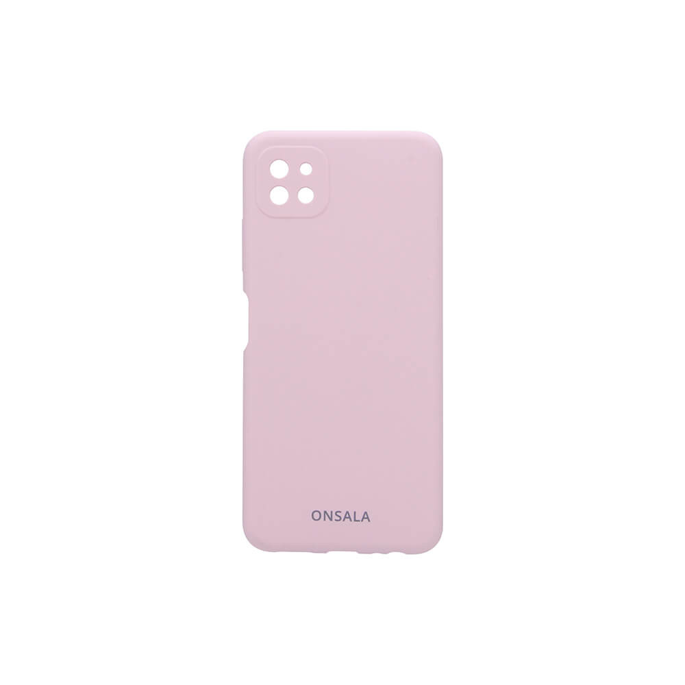 BildeONSALA Mobildeksel Silikon Sand Pink Samsung A22 5G