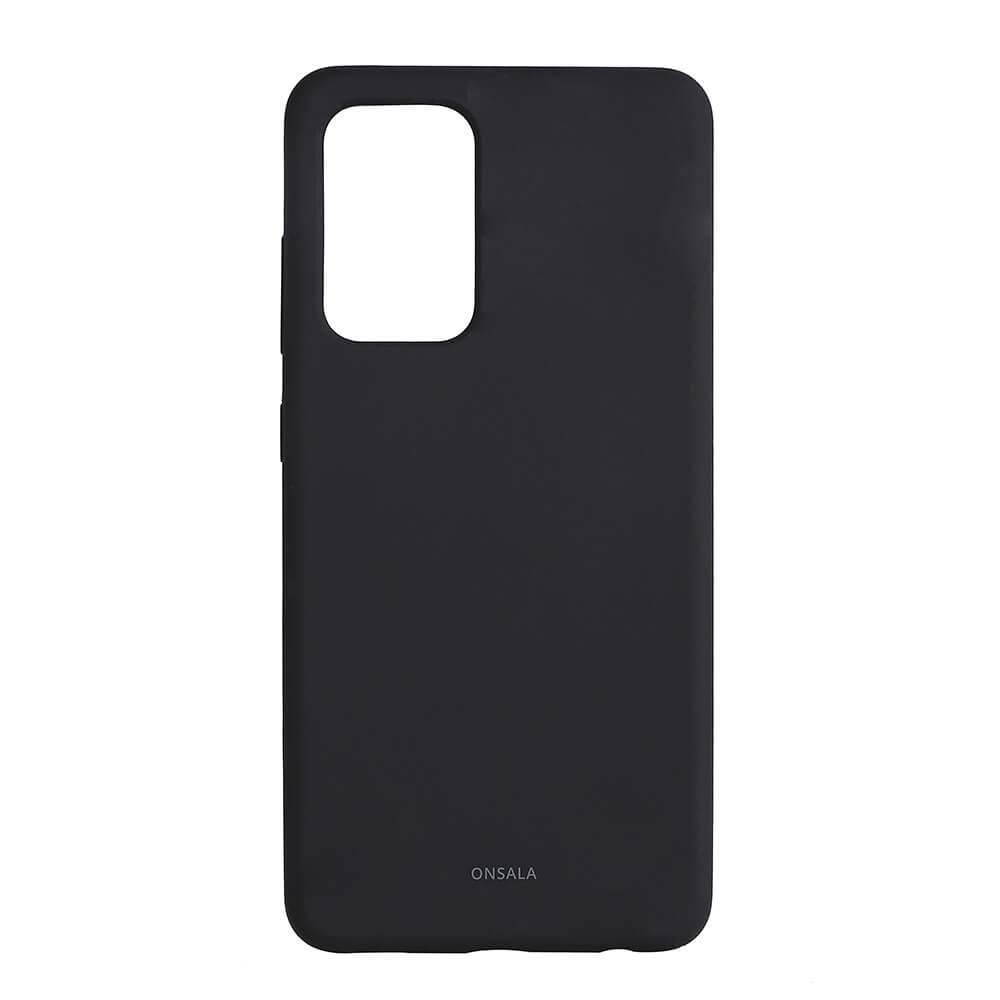 BildeONSALA Mobildeksel Silikon Svart Samsung A52/A52s 4G/5G