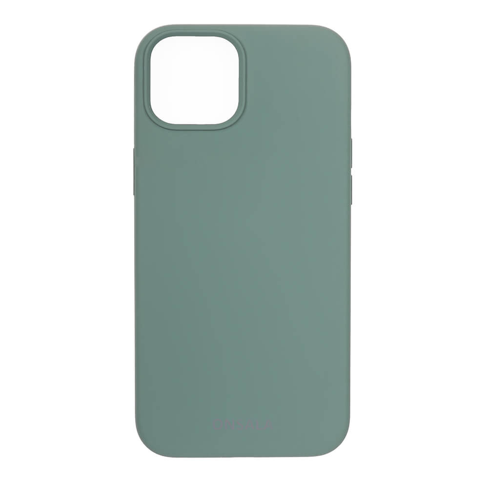 BildeONSALA Mobildeksel Silikon Pine Green iPhone 13