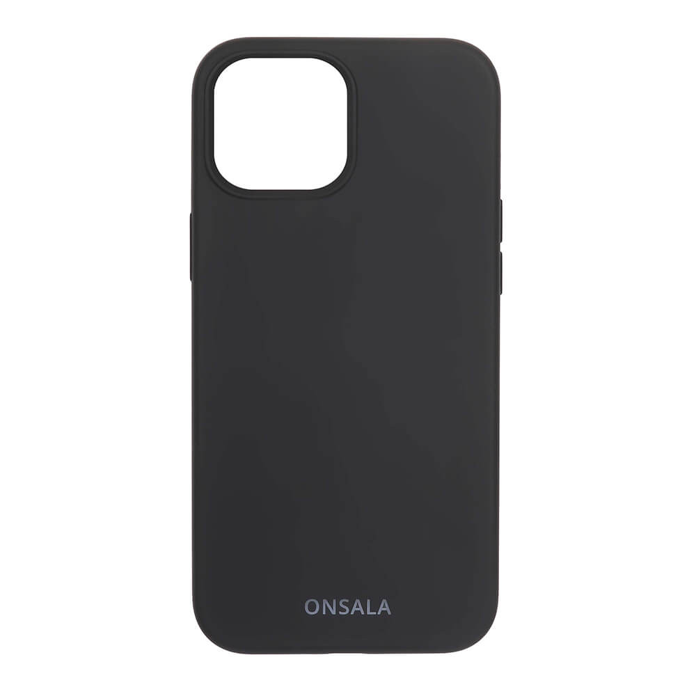 BildeONSALA Mobildeksel Silikon Black iPhone 13 Mini
