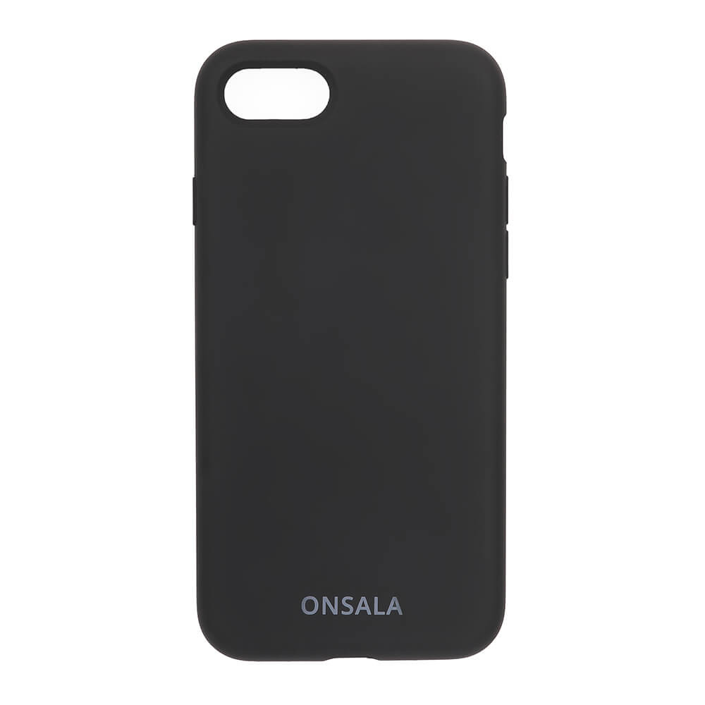 BildeONSALA Mobilskal Silicone Black iPhone 6/7/8/SE