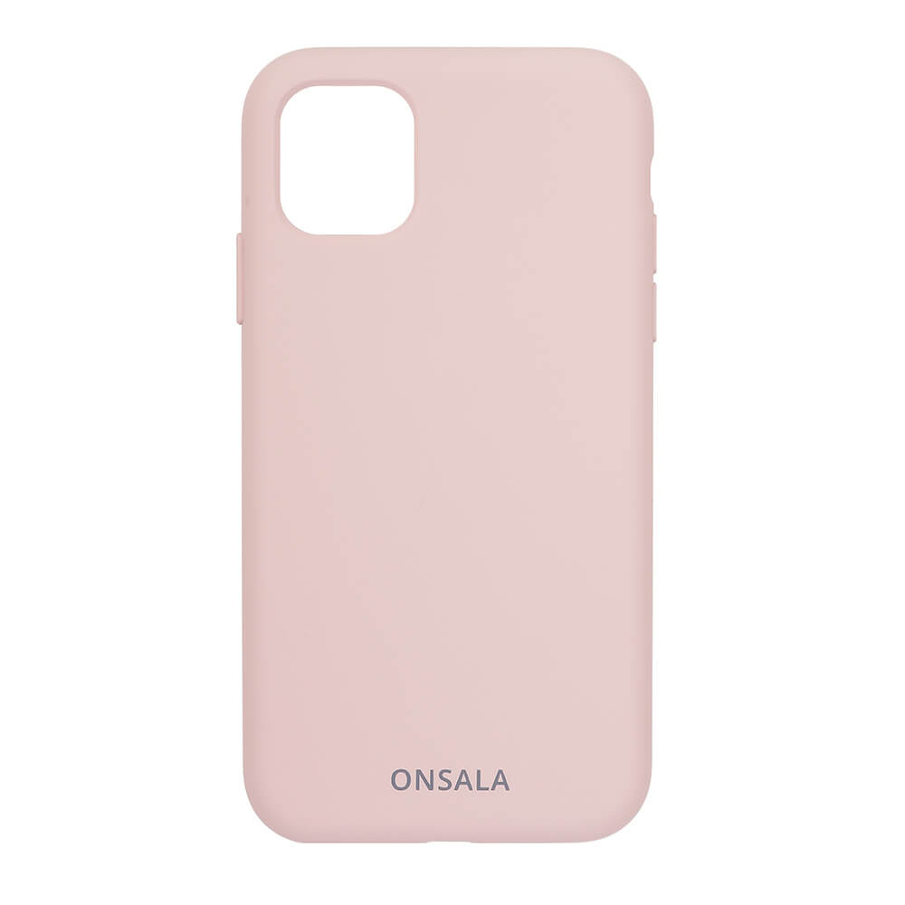 BildeONSALA Mobilskal Silicone Sand Pink iPhone 11 Pro Max