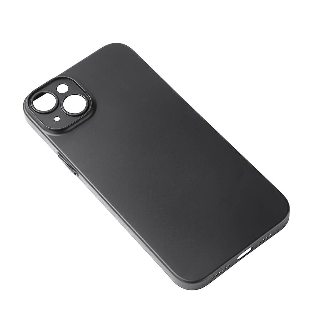 BildeGEAR Backcover Ultra Slim iPhone 14 Plus 6,7" Solid Black
