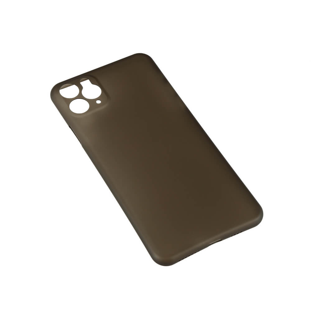 BildeGEAR Mobildeksel Ultraslim Svart Semitransparent iPhone 11 Pro Max