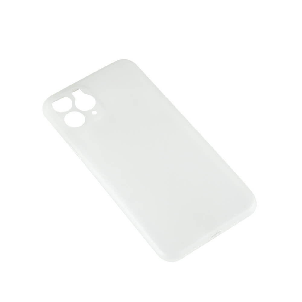 BildeGEAR Mobildeksel Ultraslim Hvit Semitransparent iPhone 11 Pro