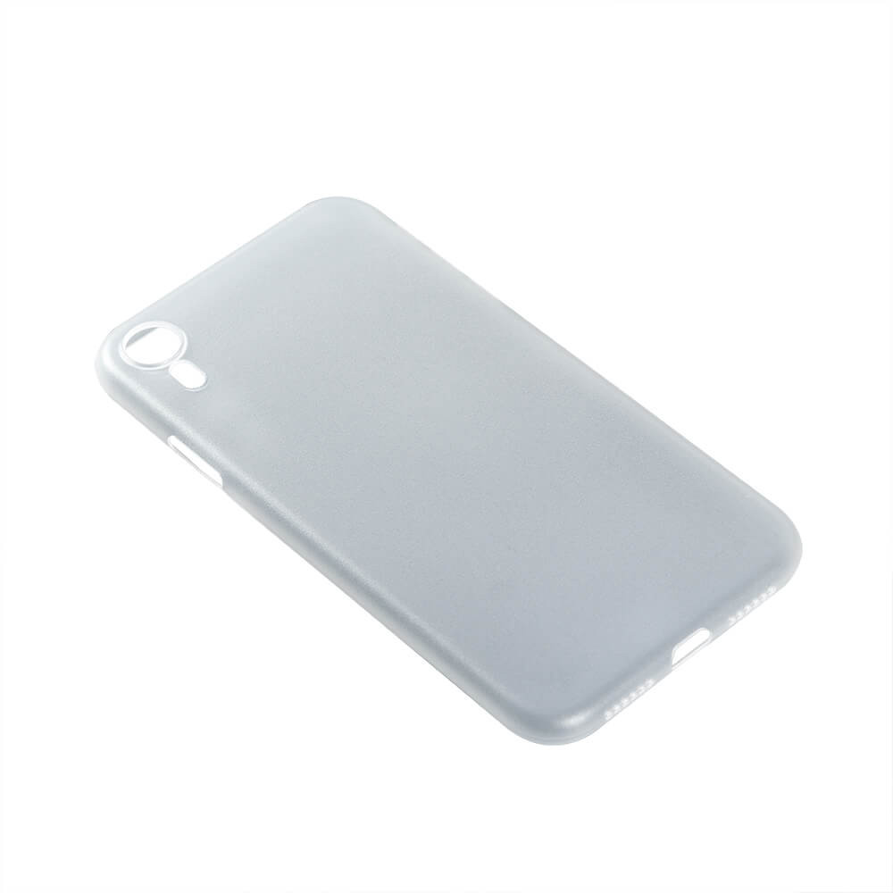 BildeGEAR Mobildeksel Ultraslim Hvit Semitransparent iPhoneXR 6,1"