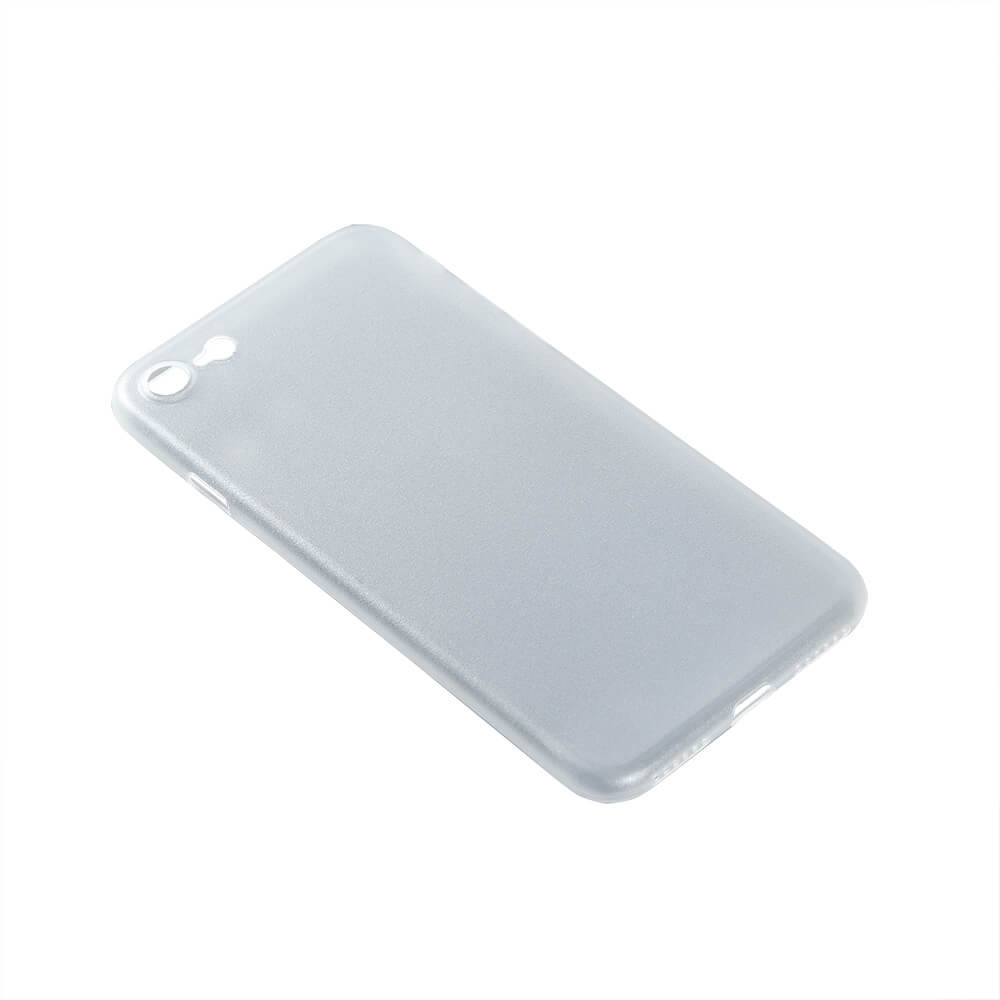 BildeGEAR Mobildeksel Ultraslim Hvit Semitransparent iPhone 7/8/SE
