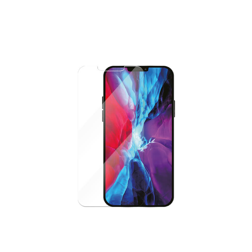 BildeGEAR Herdet Glass 2,5D Full Cover Clear Iphone 12 5.4" Inkl. Monteringsramme