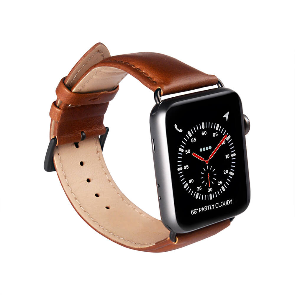 BildeBUFFALO Watchband Brown Apple Watch 42/44/45