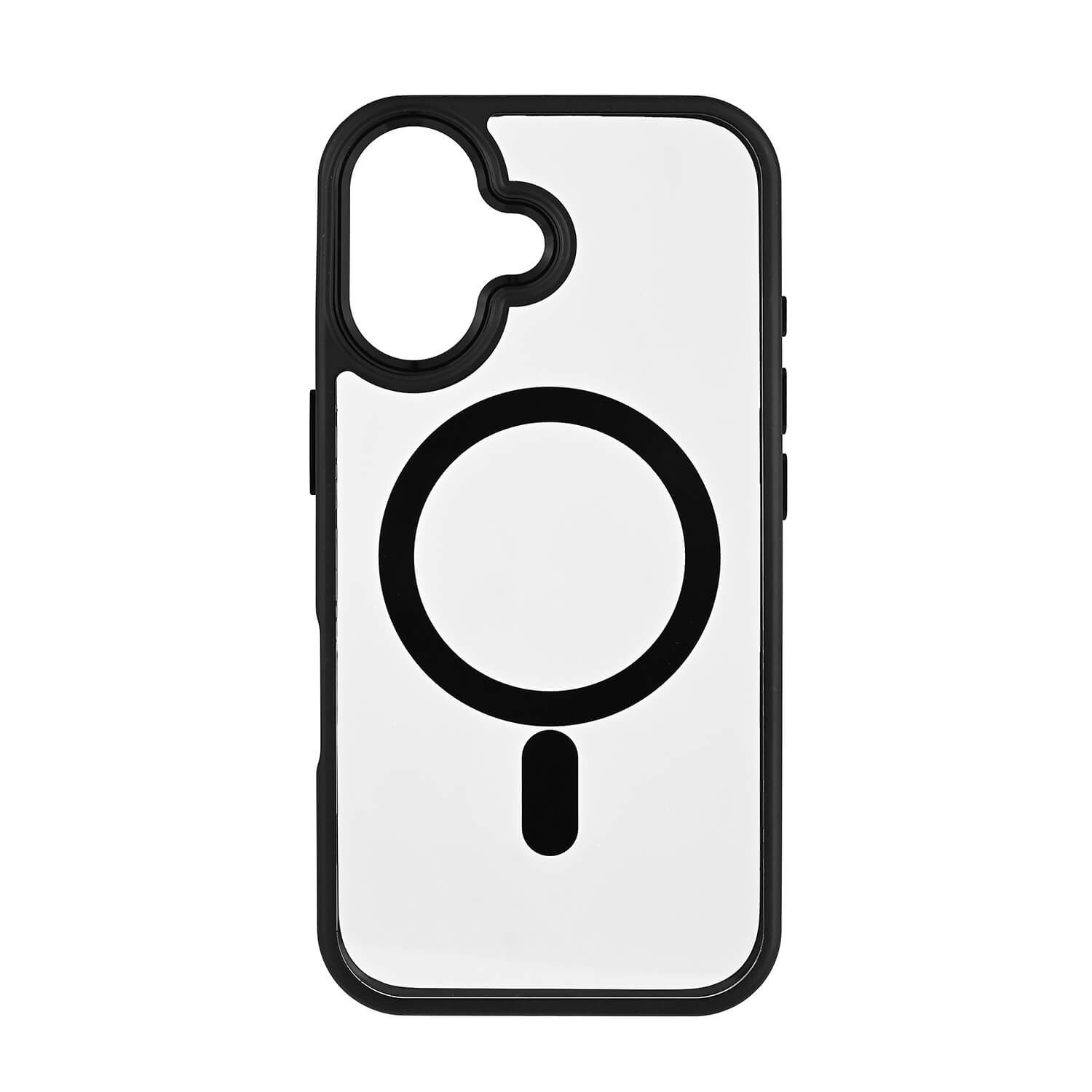 BildeONSALA Back Bumper Clear Case MagSerie iPhone 16 Clear Case Black