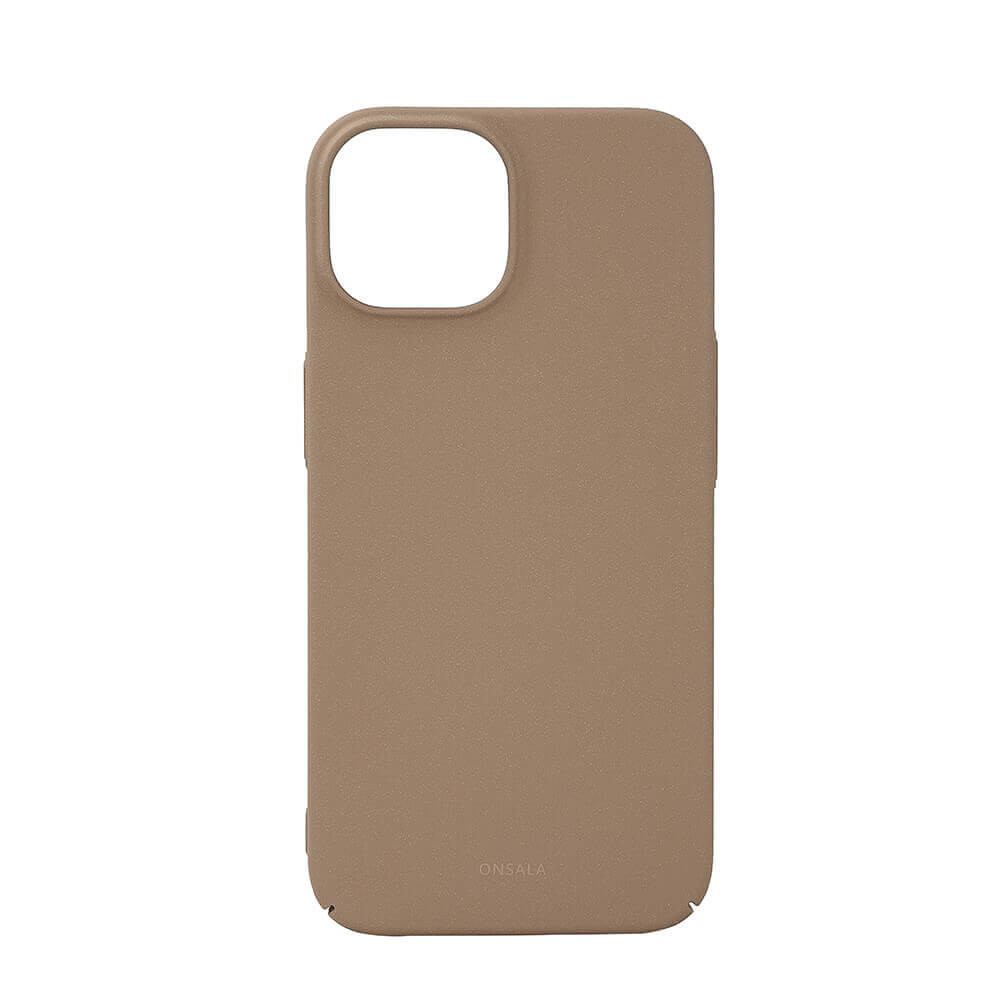 BildeONSALA Backcover Thin Sand Burst iPhone 15 Beige