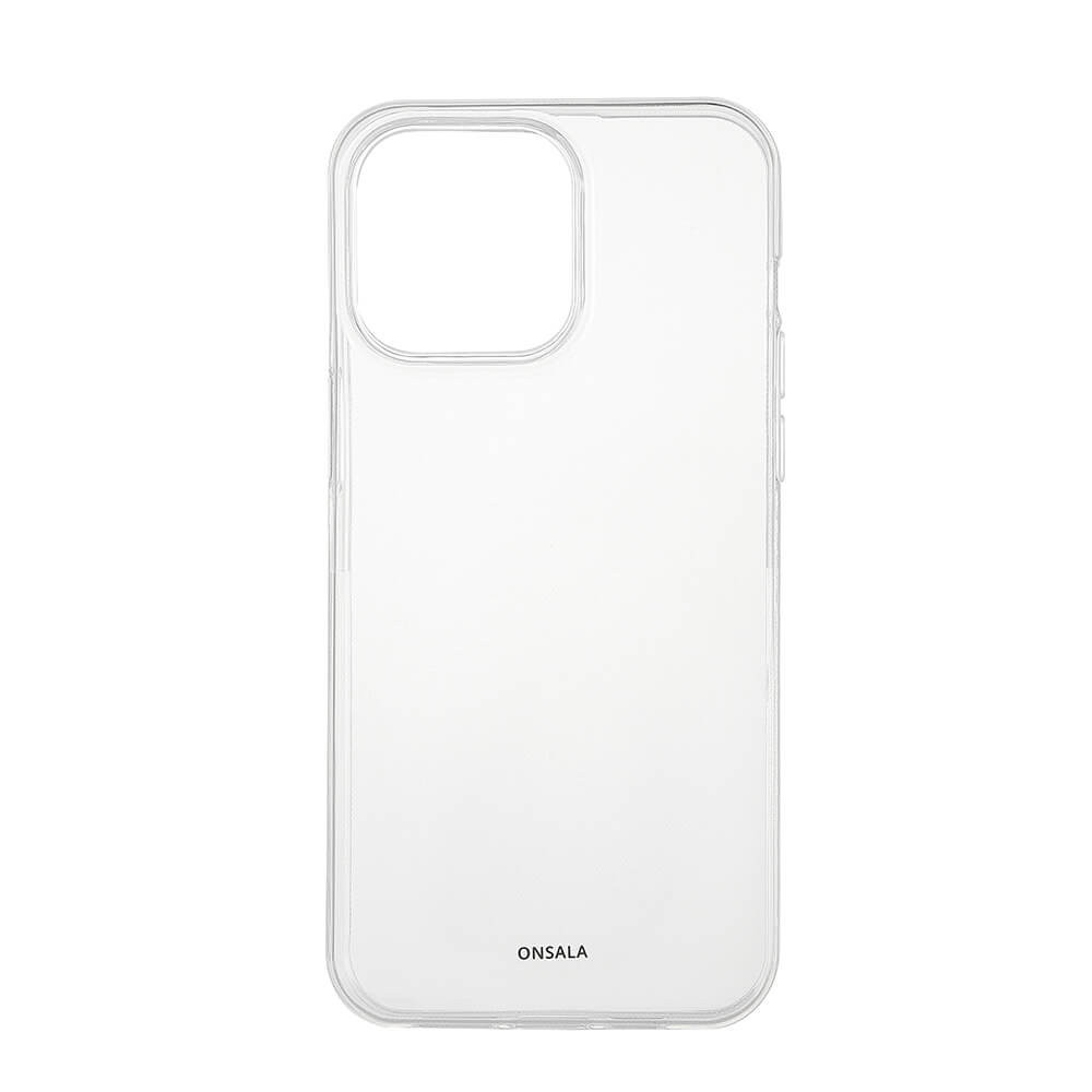 BildeONSALA Back Recycled Clear Case TPU iPhone 15 Pro Max Clear