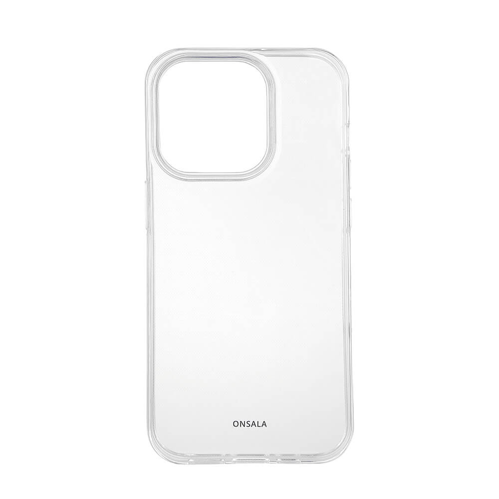 BildeONSALA Back Recycled Clear Case TPU iPhone 14 Pro 6,1"
