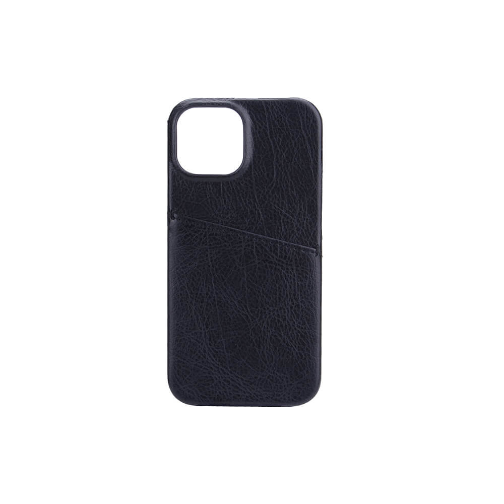 BildeONSALA Mobildeksel Svart med Kortlomme iPhone 13 Mini