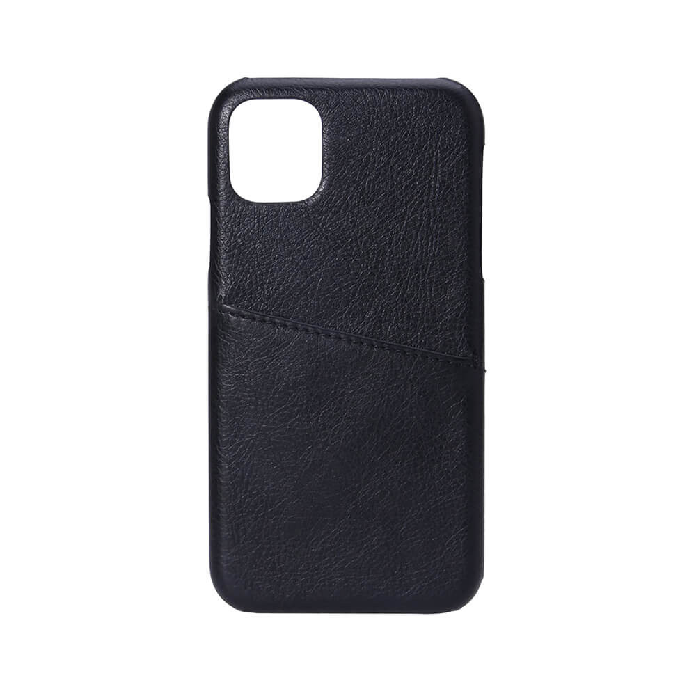 BildeONSALA Mobildeksel Svart med Kortlomme iPhone 11
