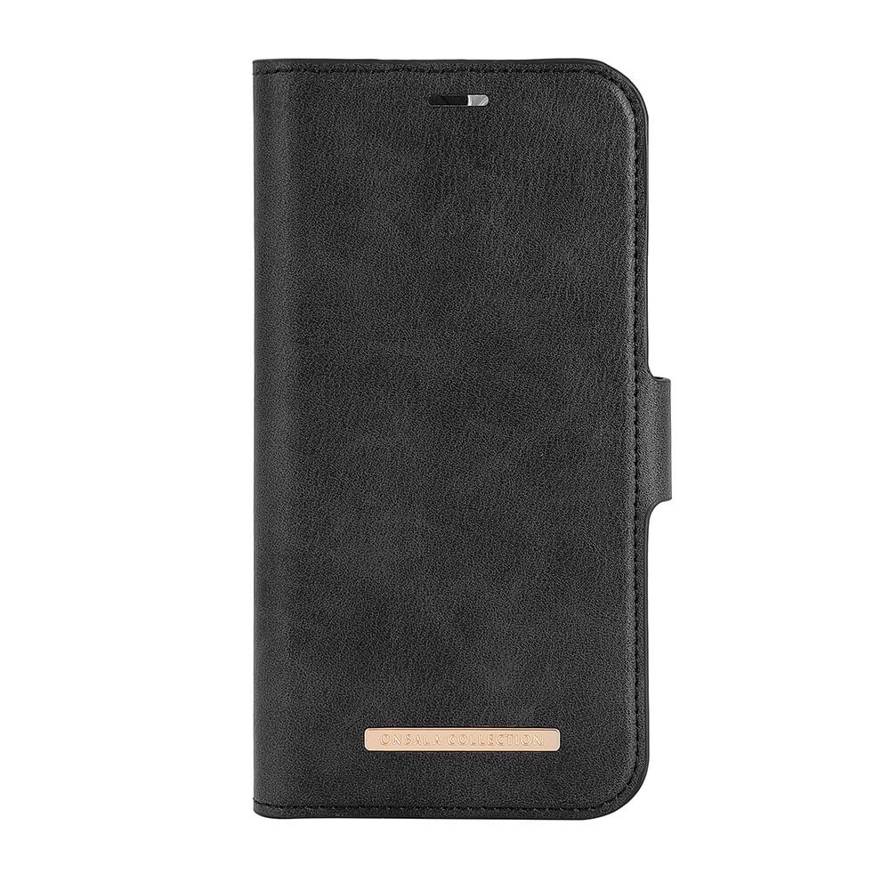 BildeONSALA Eco Wallet 2 card Recycled MagSerie iPhone 15 Plus Black