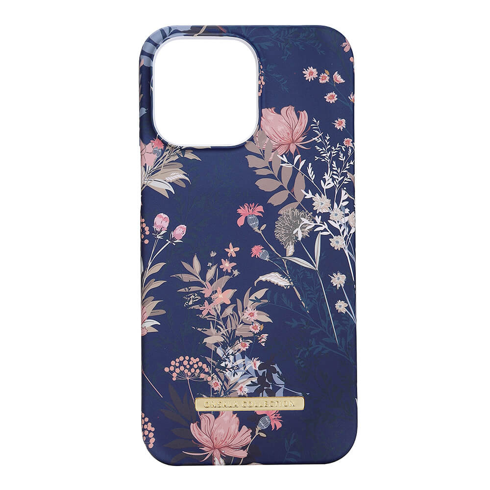 BildeONSALA COLLECTION Backcover Soft iPhone 14 Pro Max 6,7" Dark Flower
