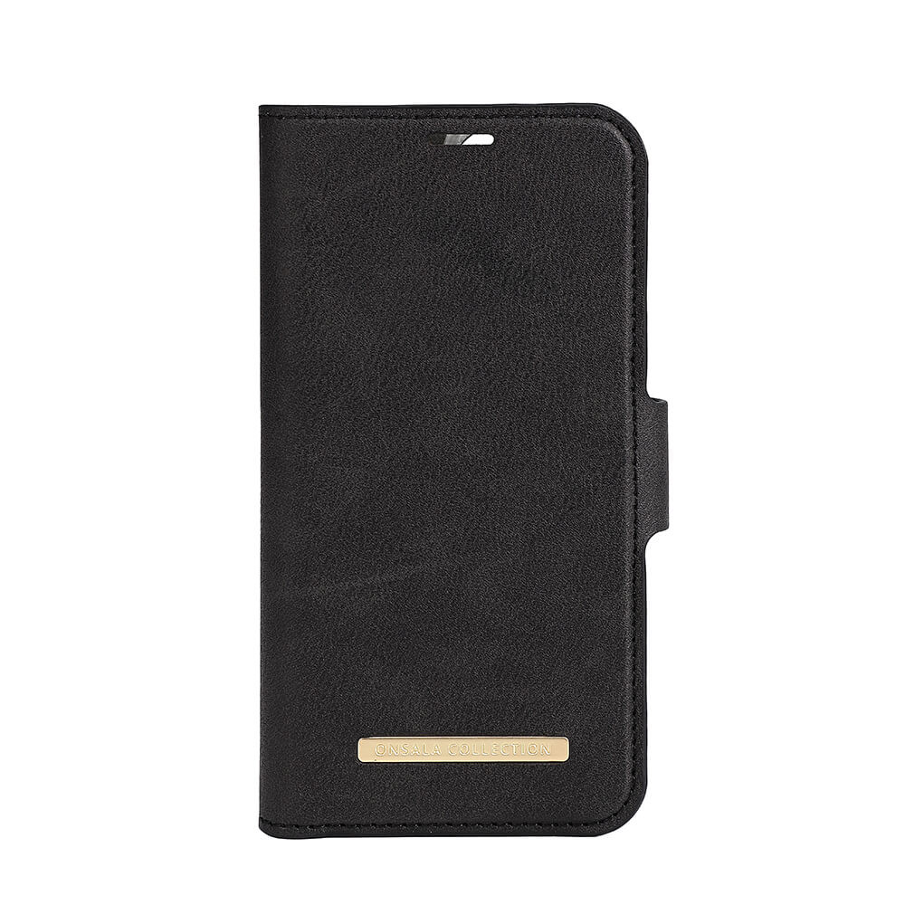 BildeONSALA COLLECTION Lommebokveske Midnight Black iPhone 13 Mini