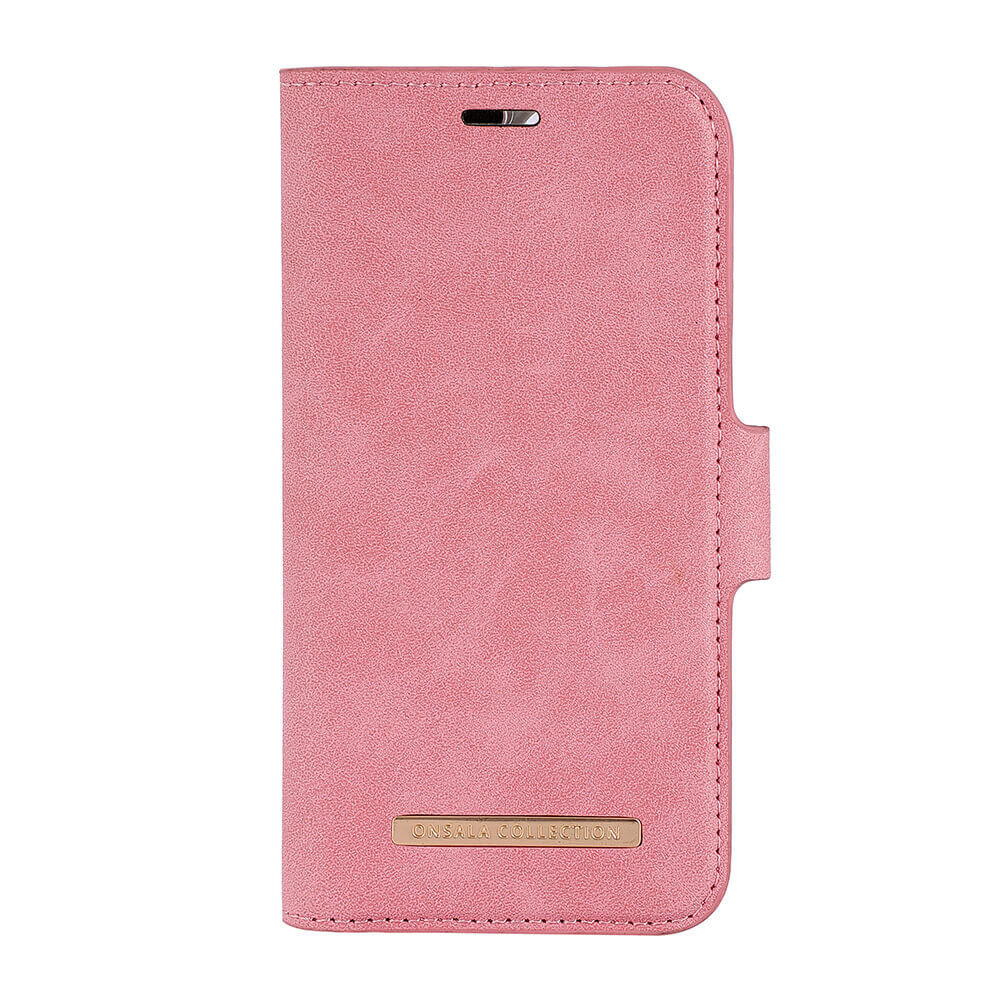BildeONSALA COLLECTION Lommebokveske Dusty Pink iPhone 13 Mini
