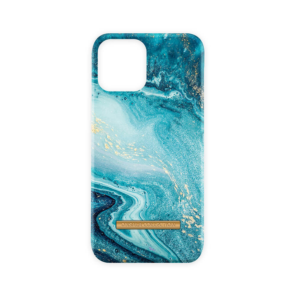 BildeONSALA COLLECTION Mobildeksel Soft Blue Sea Marble iPhone 13 Pro Max