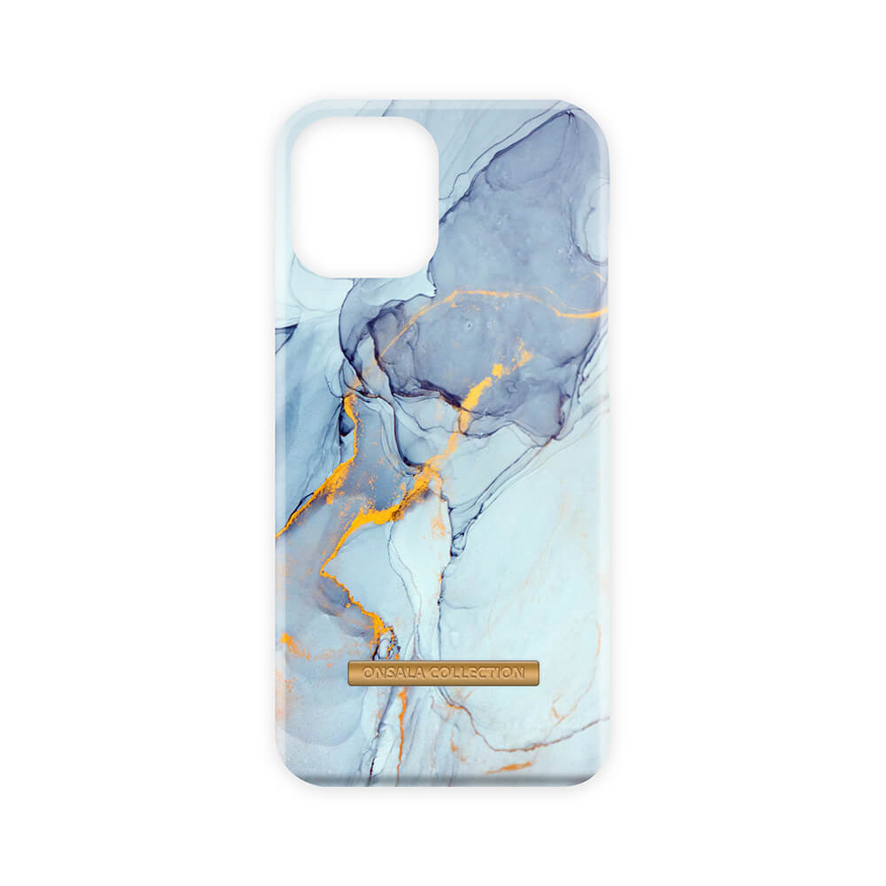BildeONSALA COLLECTION Mobildeksel Soft Gredelin Marble iPhone 12 / 12 Pro