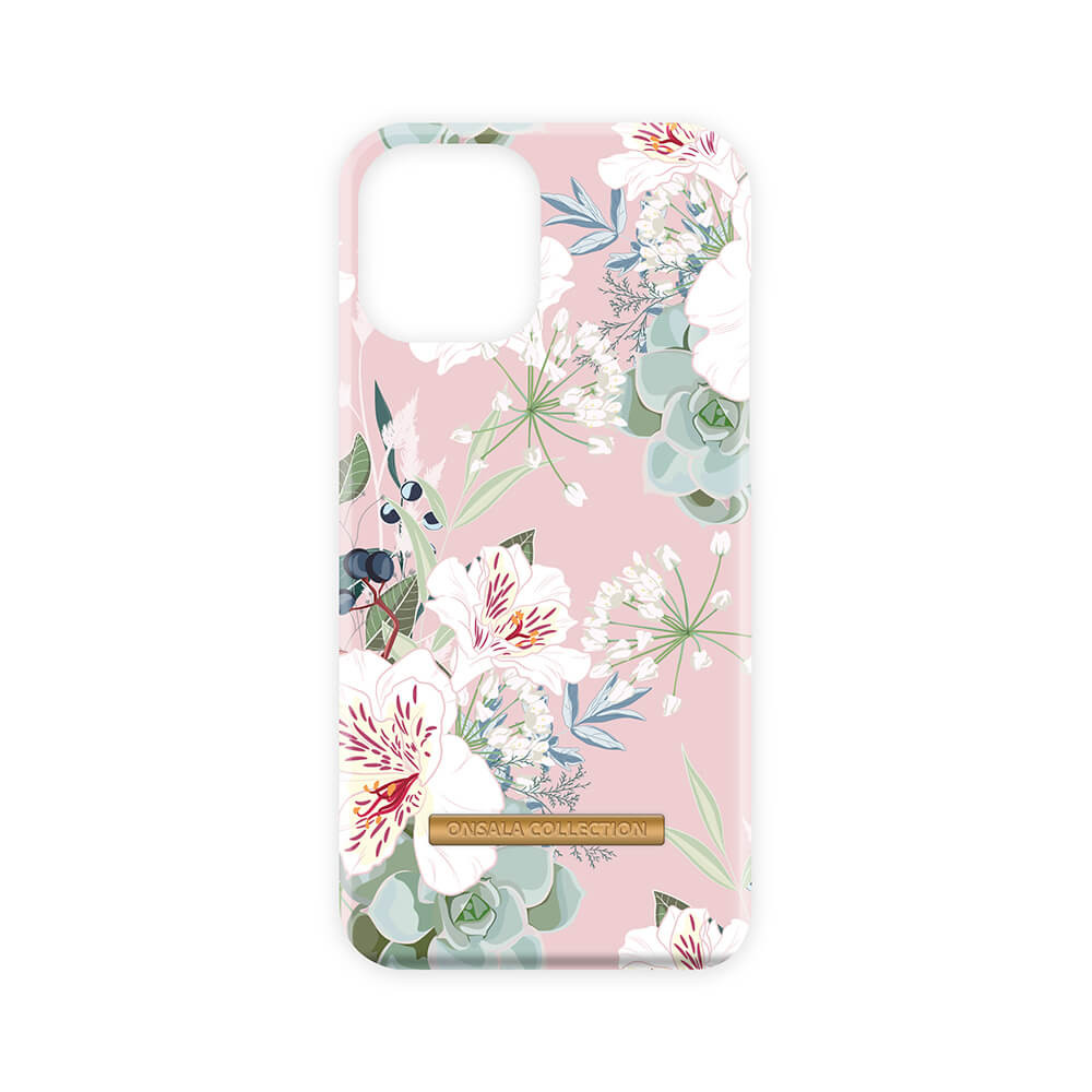 BildeONSALA COLLECTION Mobildeksel Soft Clove Flower iPhone 12 / 12 Pro