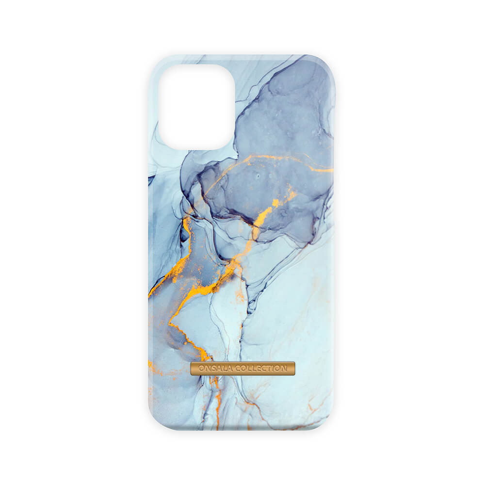 BildeONSALA COLLECTION Mobildeksel Soft Gredelin Marble iPhone 12 Mini