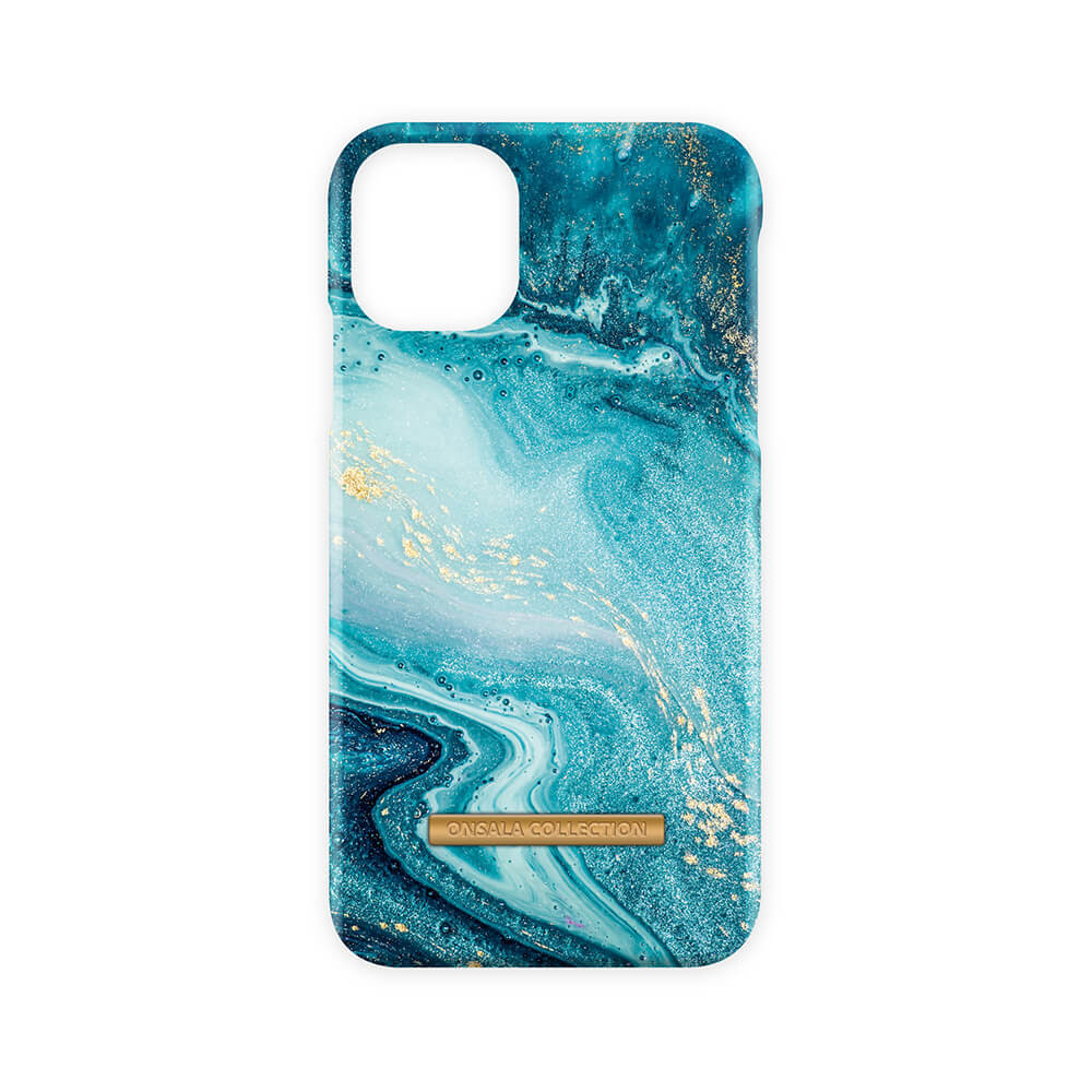 BildeONSALA COLLECTION Mobildeksel Soft Blue Sea Marble iPhone 11