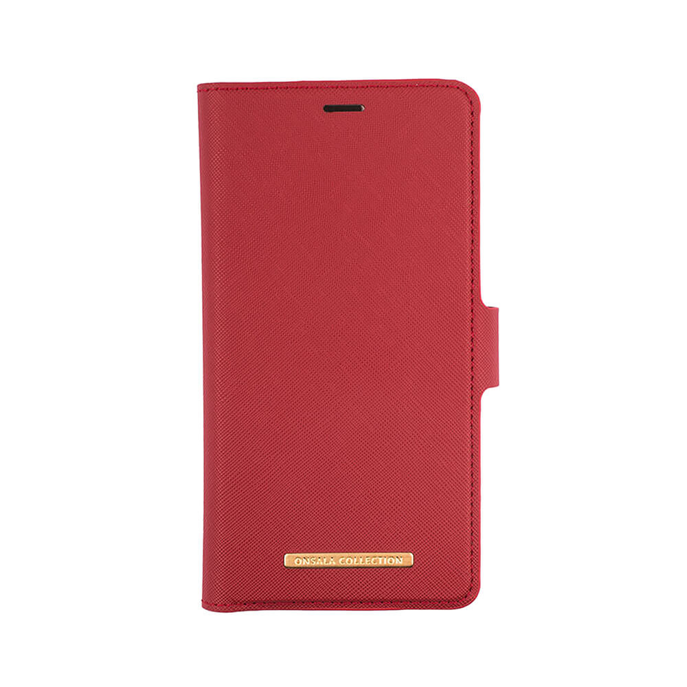 BildeONSALA COLLECTION Lommebokveske Saffiano Red iPhone 11 Pro Max