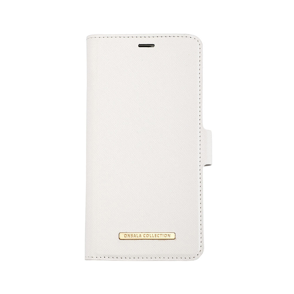 BildeONSALA COLLECTION Lommebokveske Saffiano White iPhone 11 Pro Max