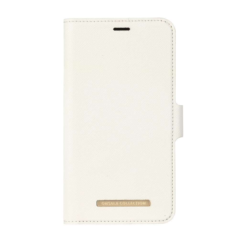 BildeONSALA COLLECTION Lommebokveske Saffiano White iPhoneXR