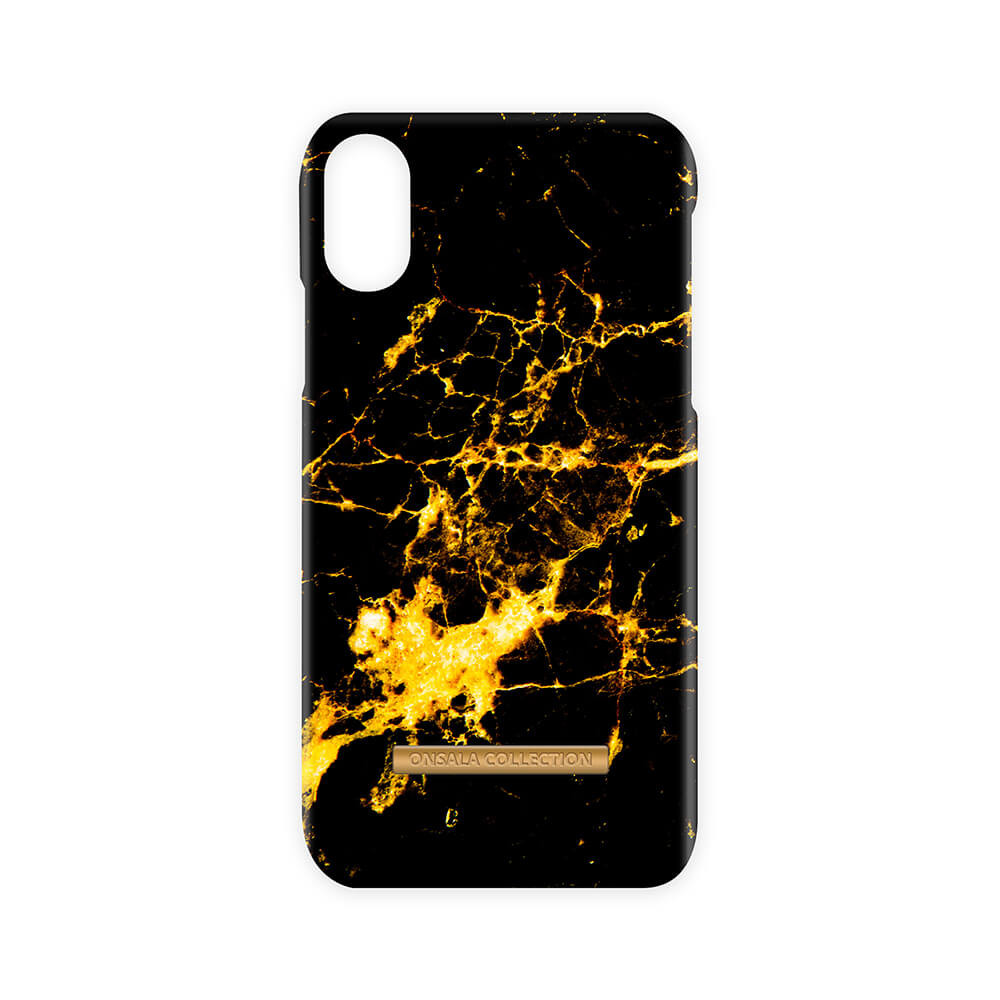 BildeONSALA COLLECTION Mobildeksel Shine Goldmine Marble iPhoneXR