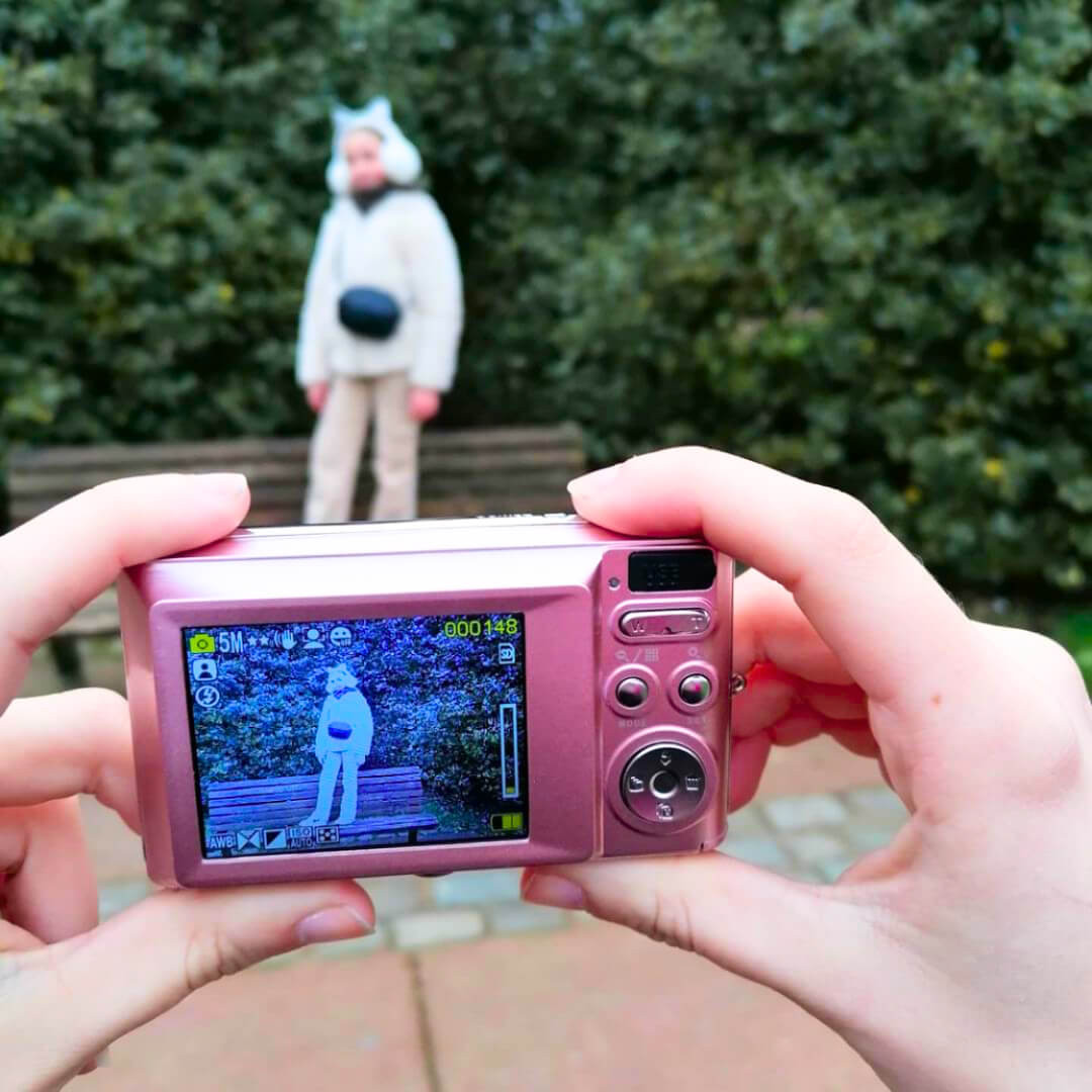 BildeAGFAPHOTO Digital Camera DC5200 CMOS 8x 21MP Pink