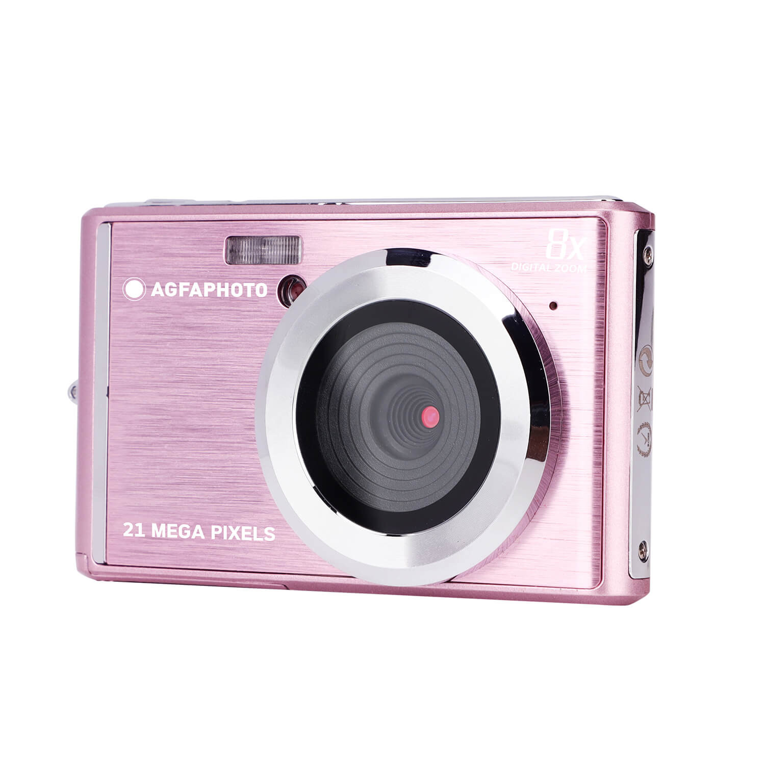 AGFAPHOTO Digital Camera DC5200 CMOS 8x 21MP Pink