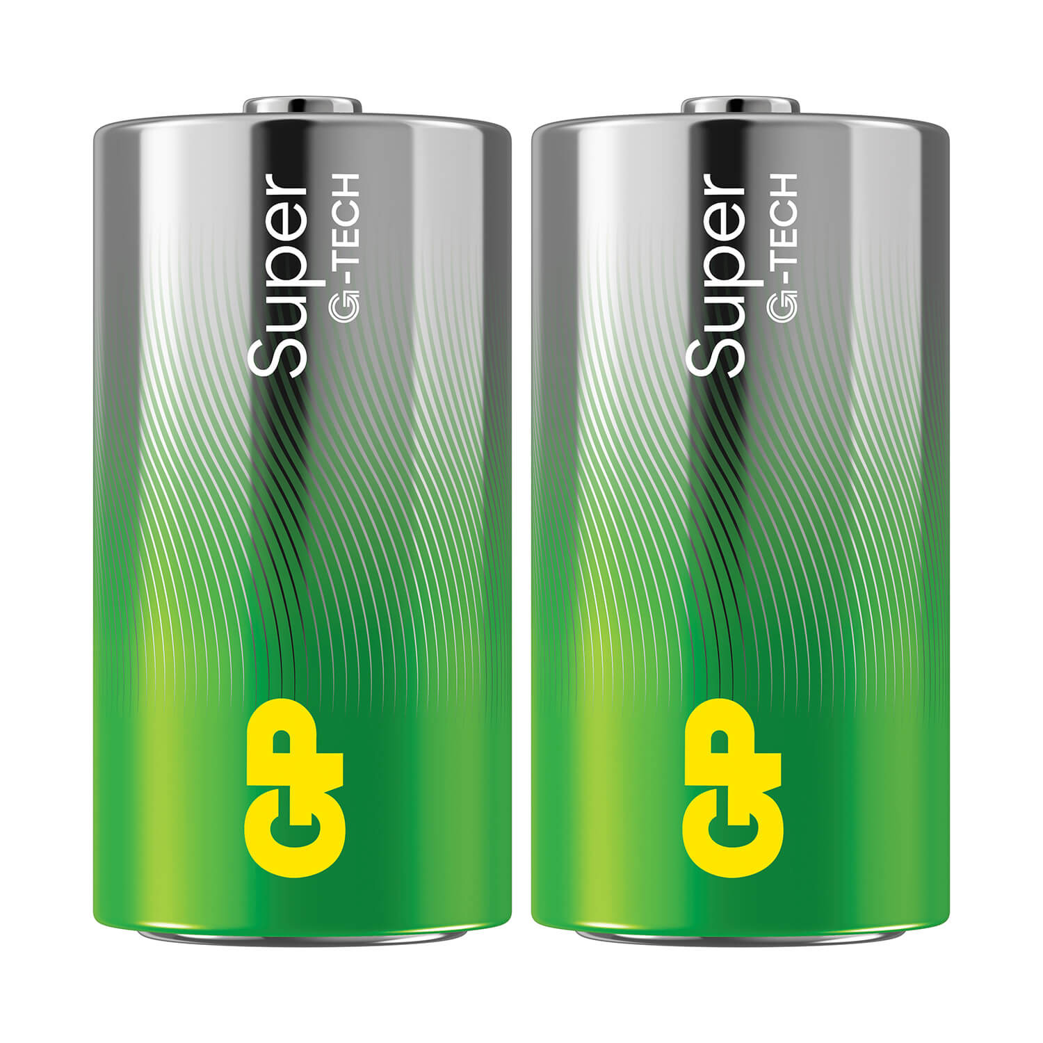 GP Super Alkaline Battery C LR14 2-pack