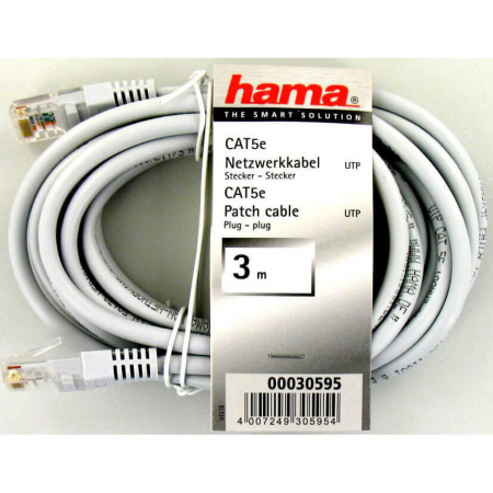 HAMA Nettverkskabel kat5 patch
