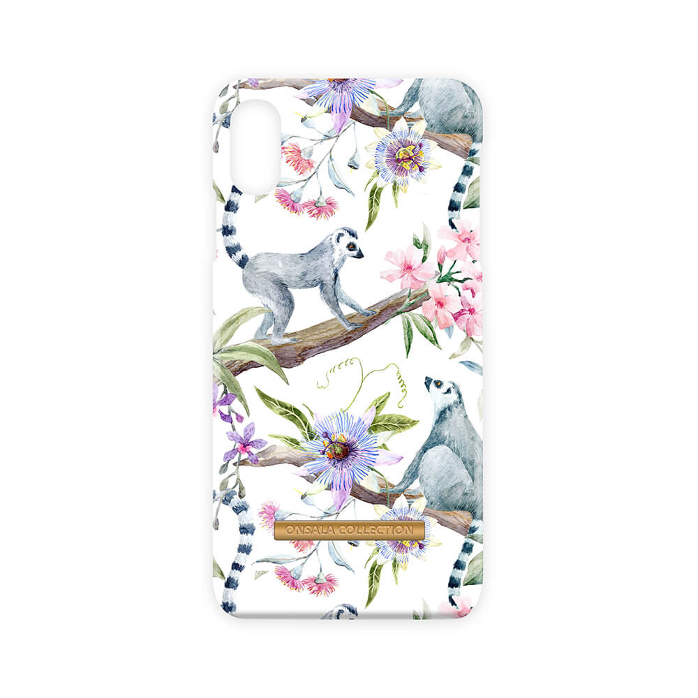 BildeONSALA COLLECTION Mobildeksel Soft Lemur Cuties iPhoneXs Max