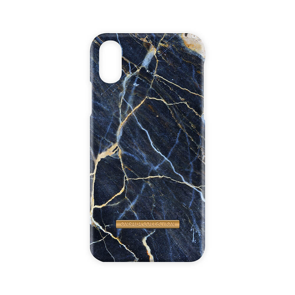 BildeONSALA COLLECTION Mobildeksel Soft Black Galaxy Marble iPhoneX/Xs