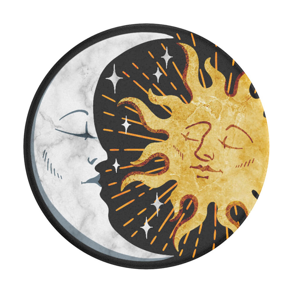 BildePOPSOCKETS Sun and Moon Avtagbart Grip med Stativfunksjon
