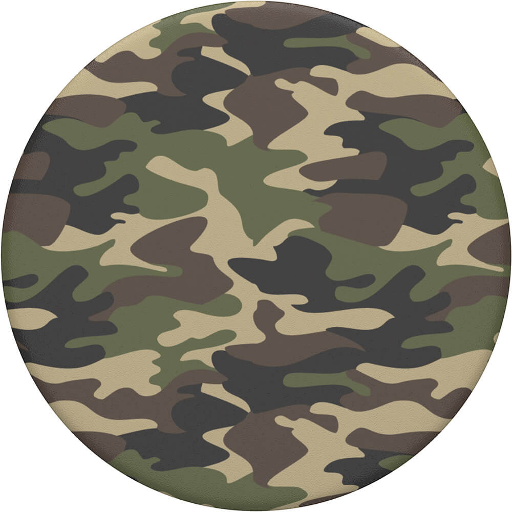 BildePOPSOCKETS Woodland Camo Avtagbart Grip med stativfunksjon